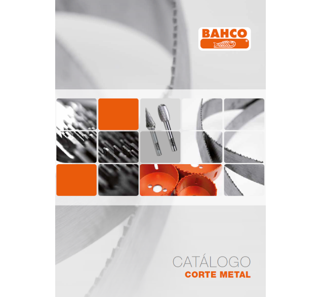 Catálogo de Corte de Metal de Bahco